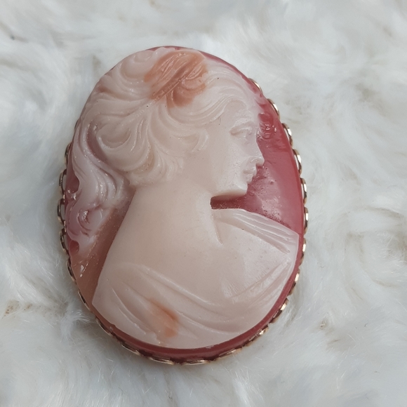 Vintage Cameo Angels victorian-style brooches - Picture 7 of 7